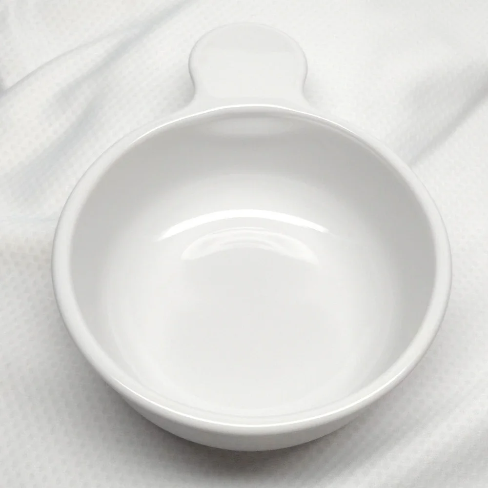CorningWare P-150-B 15oz White Ceramic Grab It Bowl Single Handle Skillet No Lid