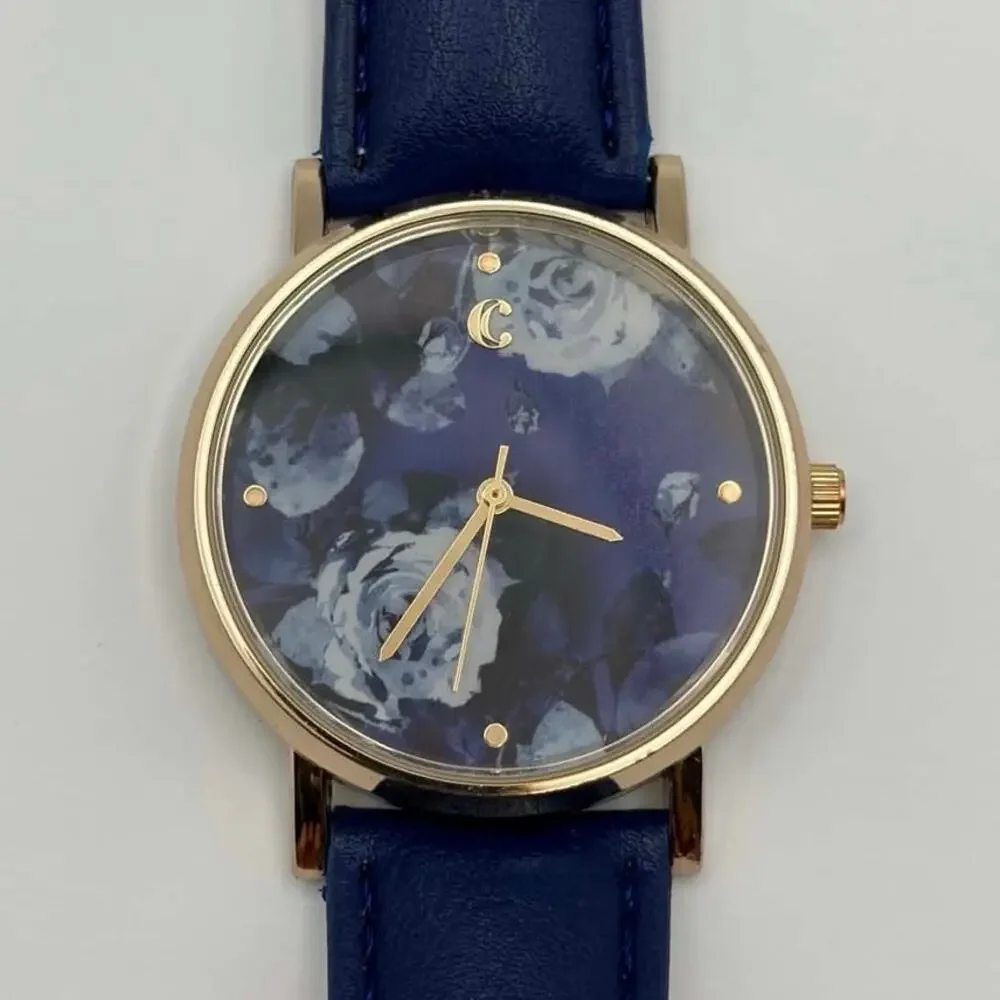 Charming Charlie gold blue