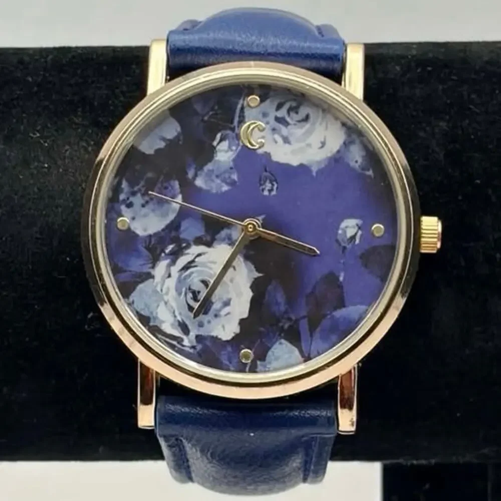 Charming Charlie gold blue