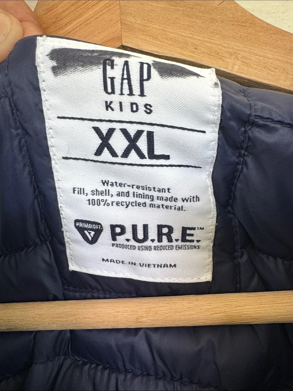 GAP size xxl