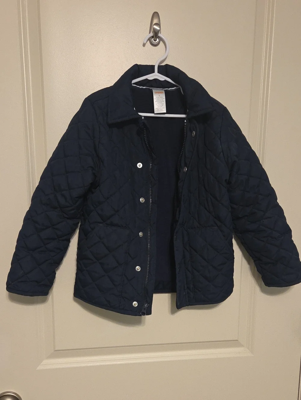 Gymboree Navy Quilted Puffer Jacket for Kids
