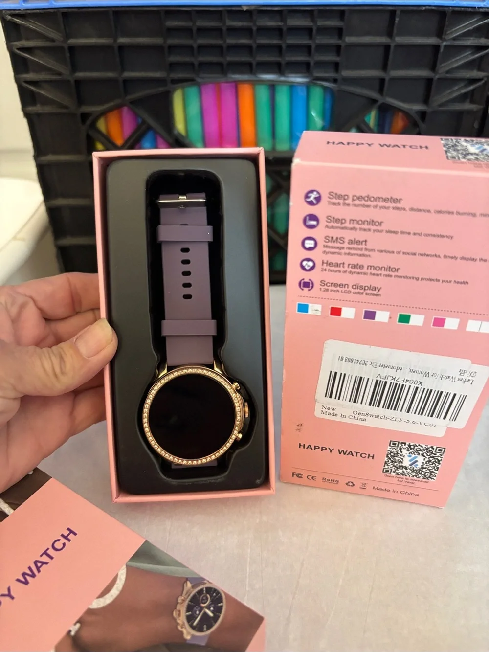 Happy Watch pink smartwatch