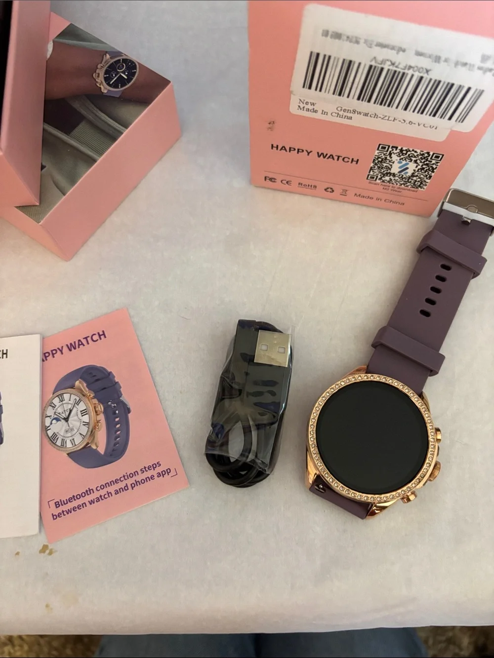 Happy Watch pink smartwatch