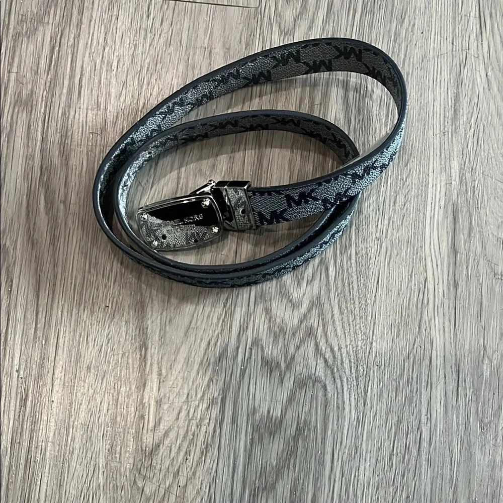 Michael Kors Gray Belt for women or men! 35 1/2  Inches