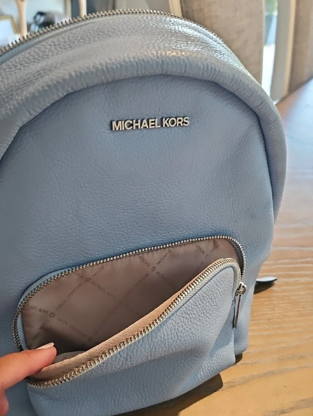 Michael Kors stylish pebbled