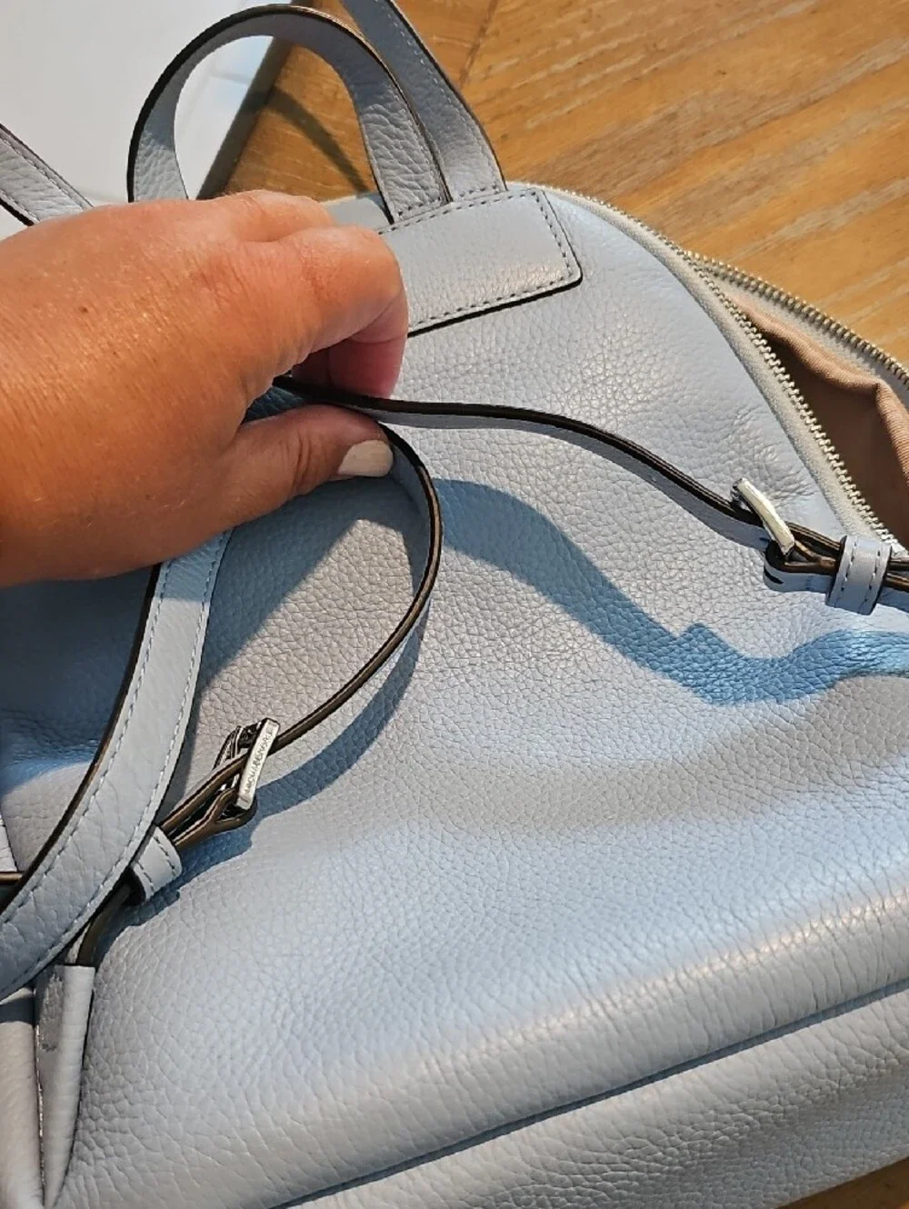 Michael Kors stylish pebbled