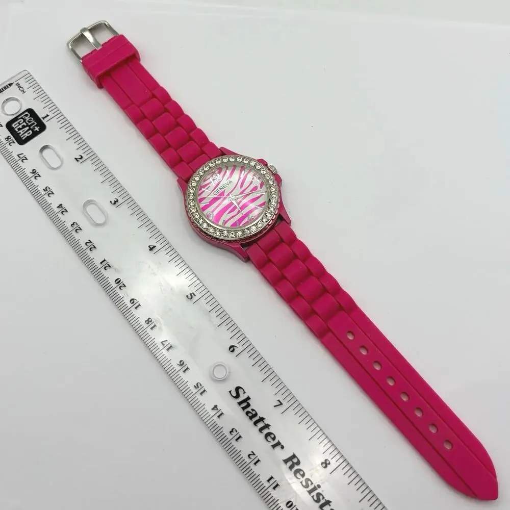 Geneva pink silver