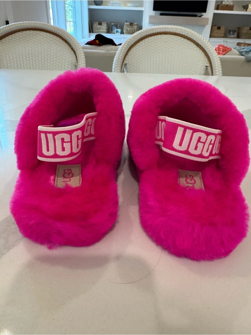 UGG plush shearling