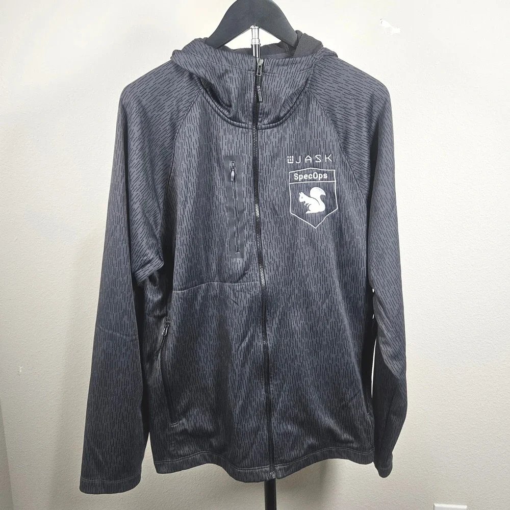 The North Face Hoodie Mens Large Grey Rain Camo JASK SpecOps Fleece Gorpcore