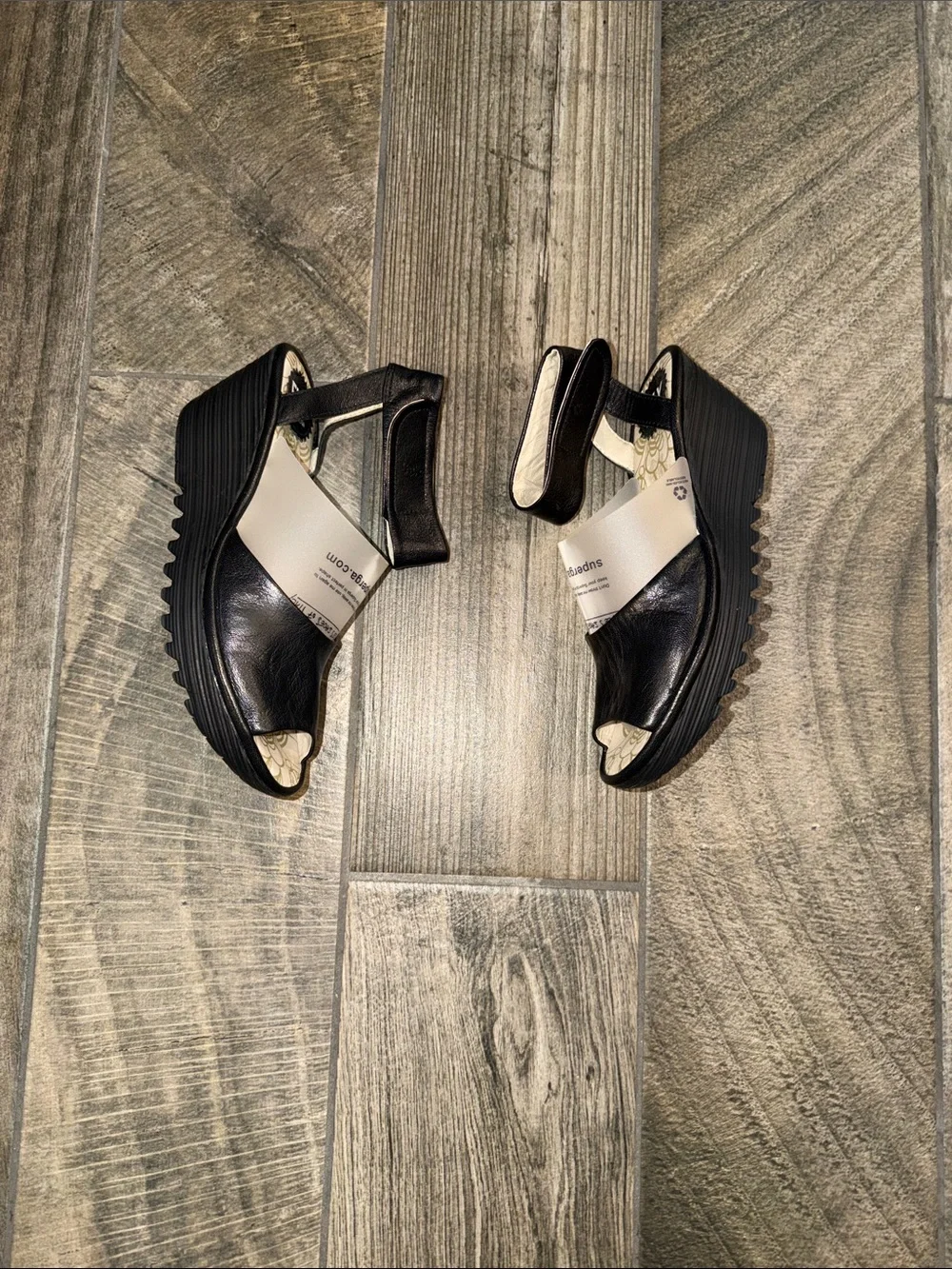 Fly London modern wedge