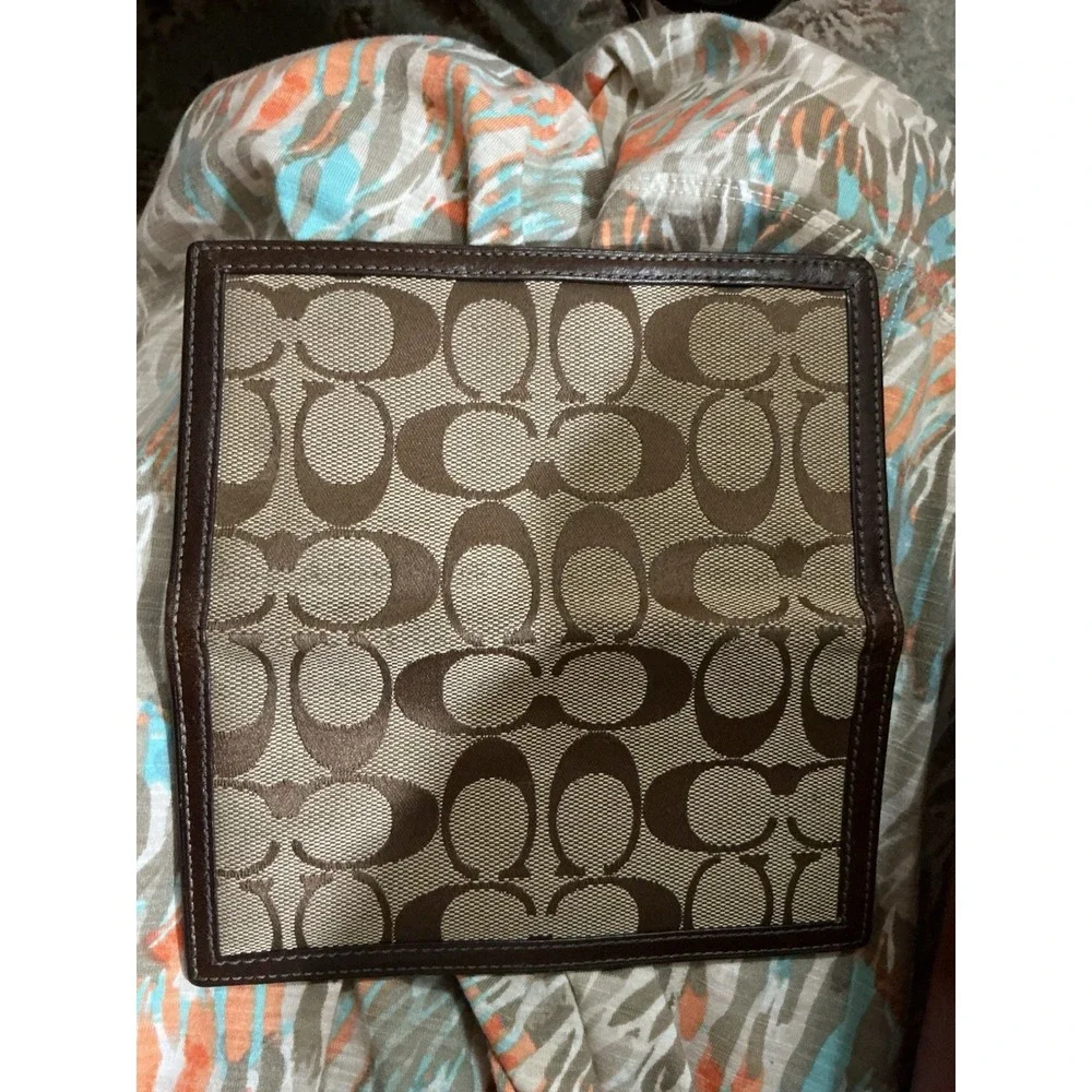Coach jacquard check