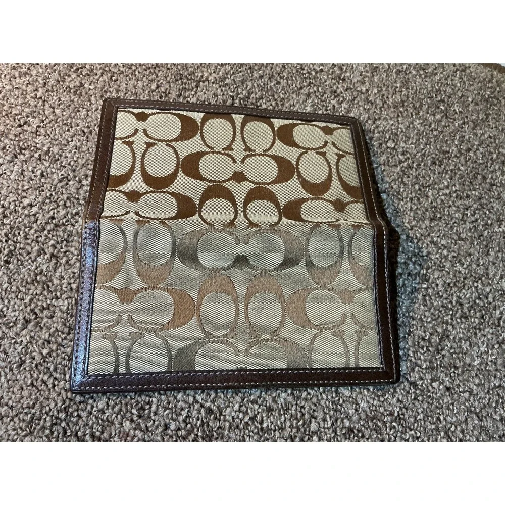 Coach jacquard check