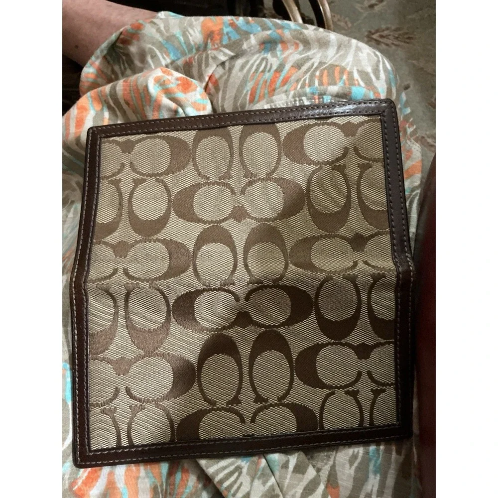Coach jacquard check
