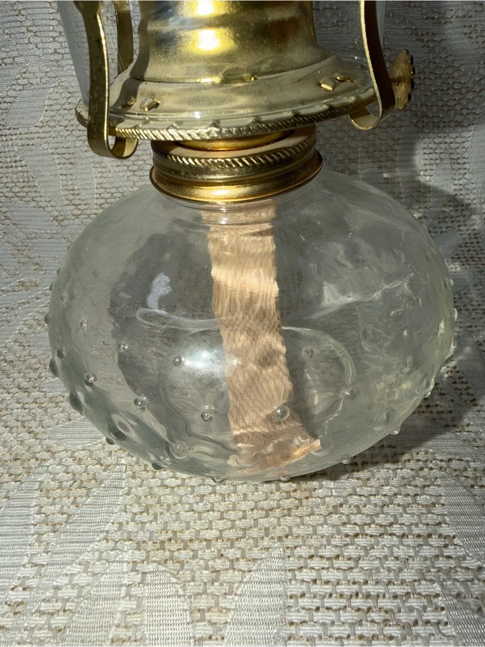 Vintage elegant clear