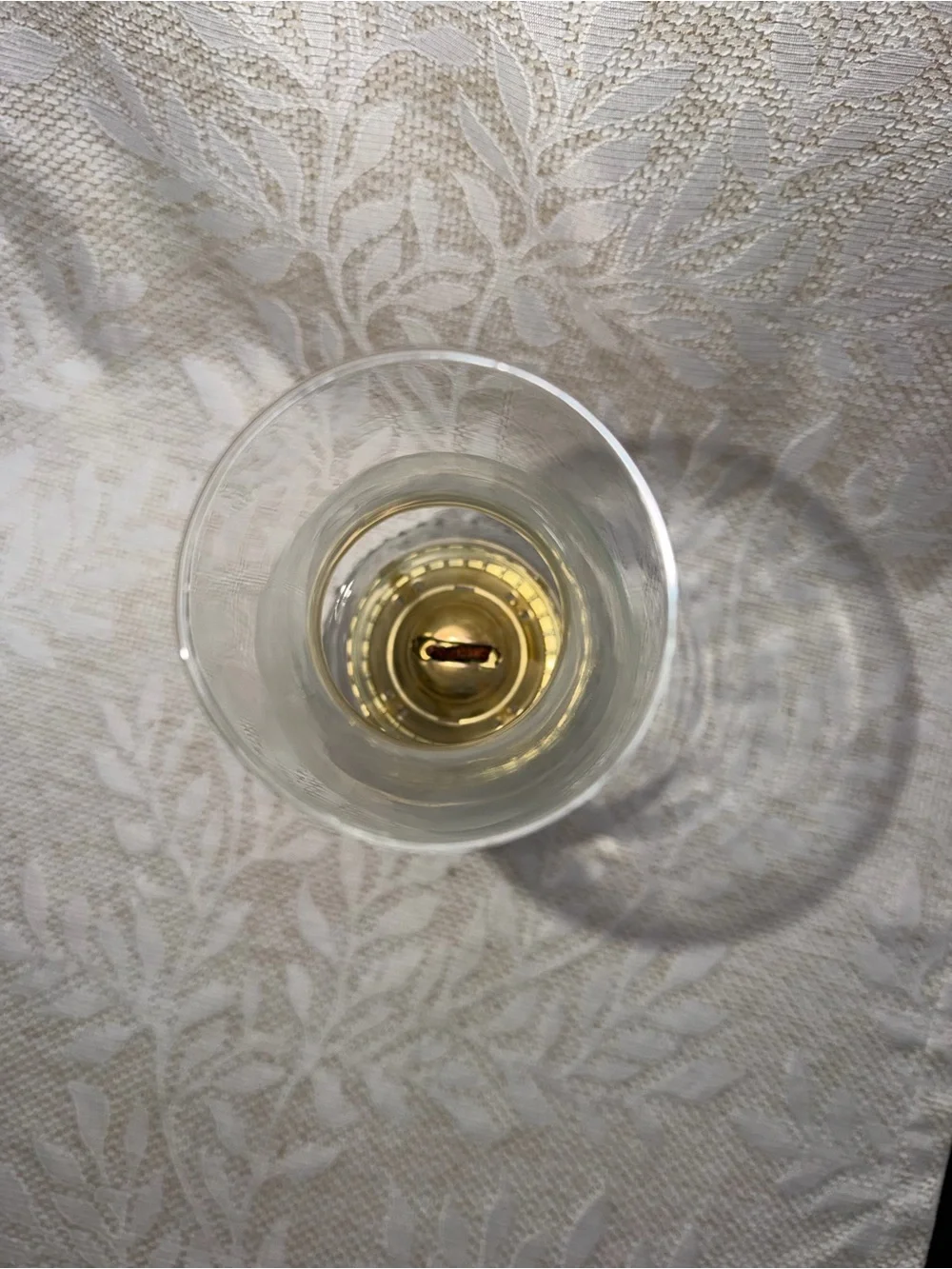 Vintage elegant clear