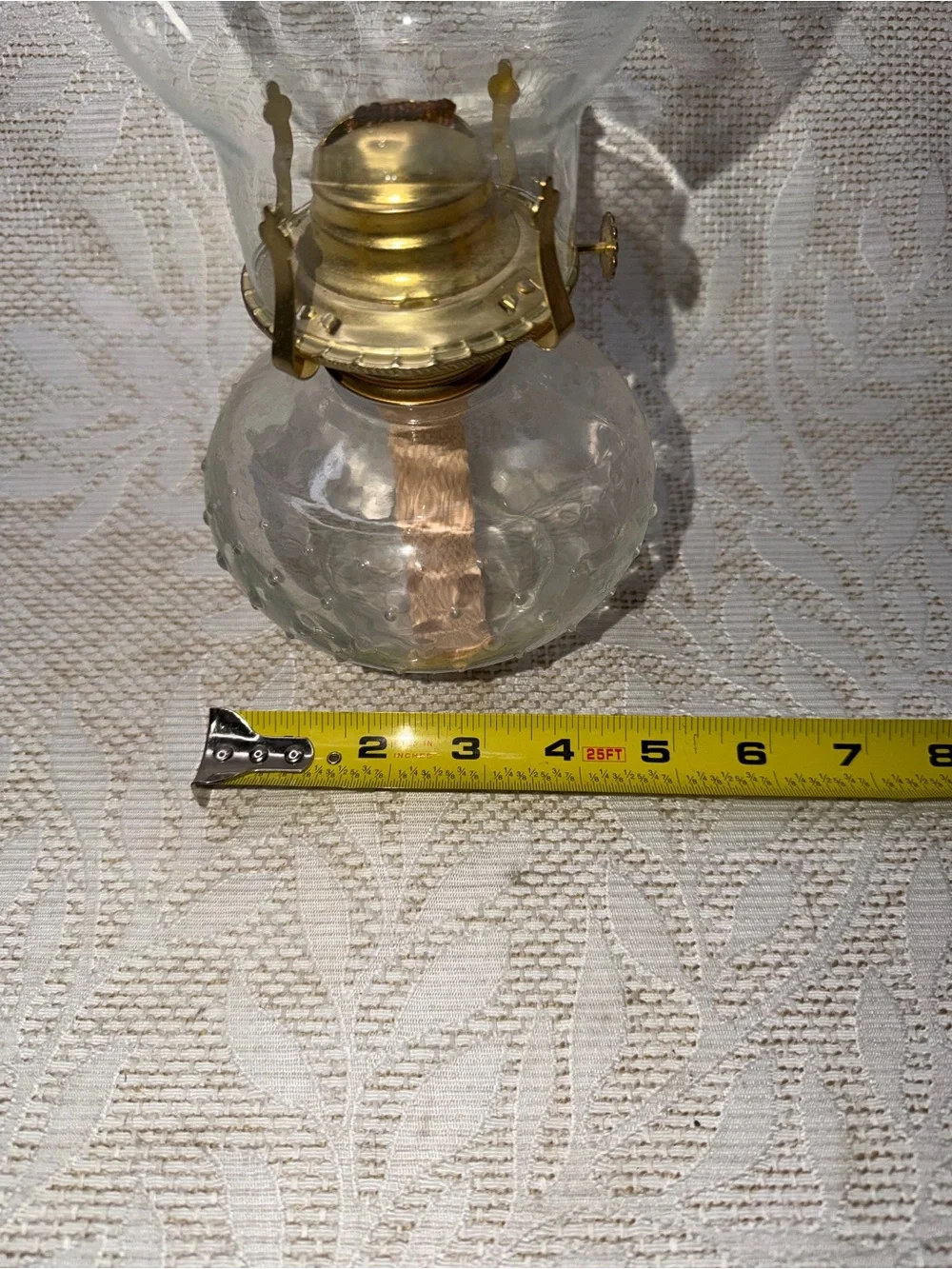 Vintage elegant clear