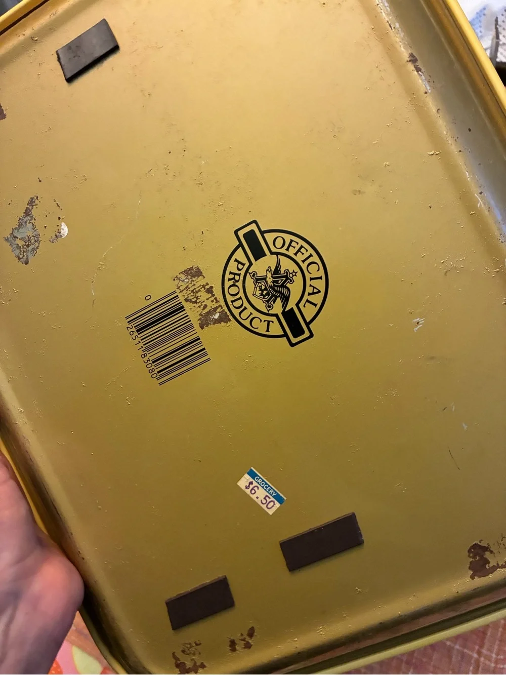 Budweiser metal tray