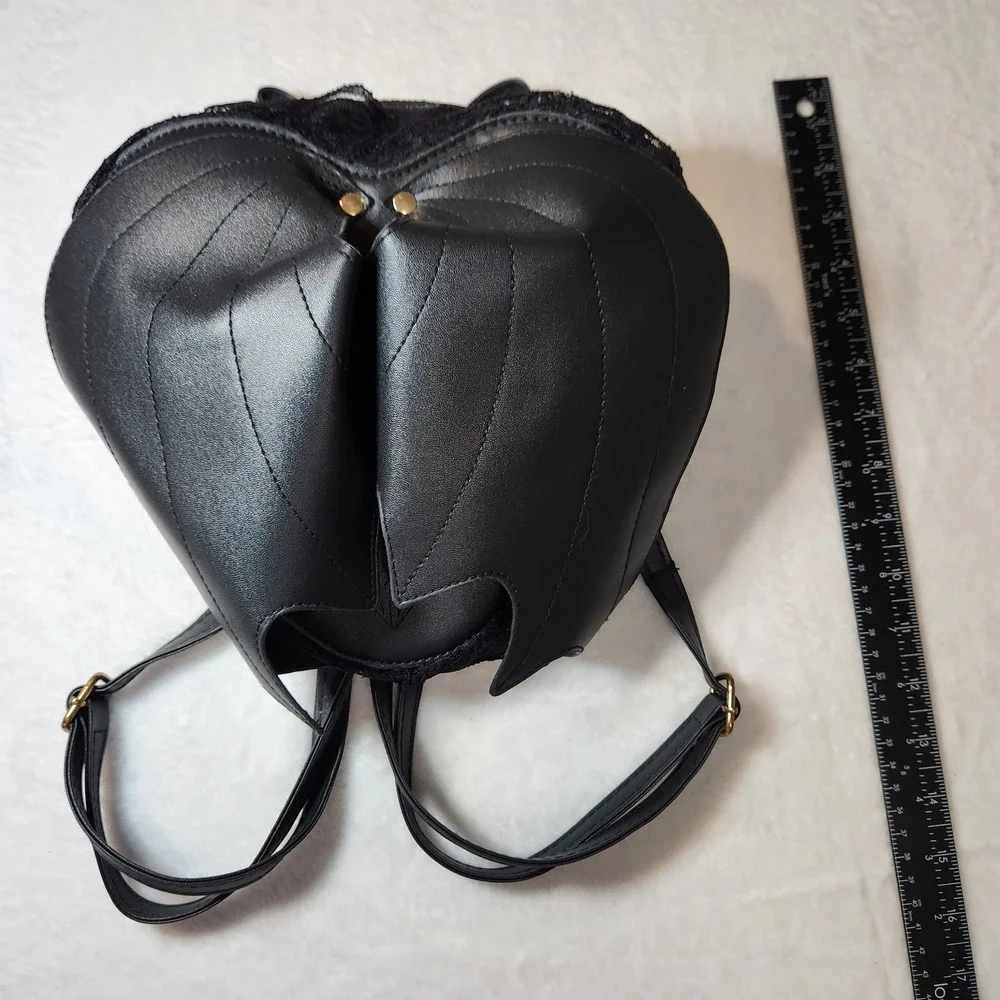 Unbranded black faux