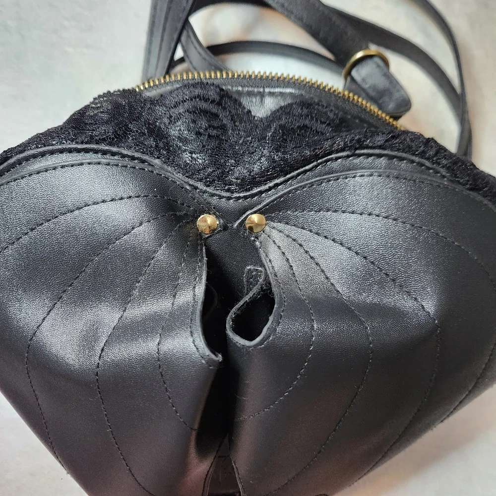 Unbranded black faux