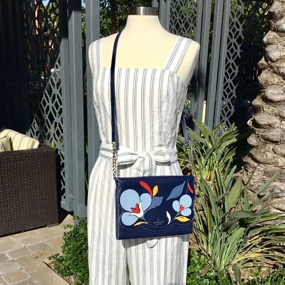 KATE SPADE FLORAL HOLLAND BOHO CROSSBODY