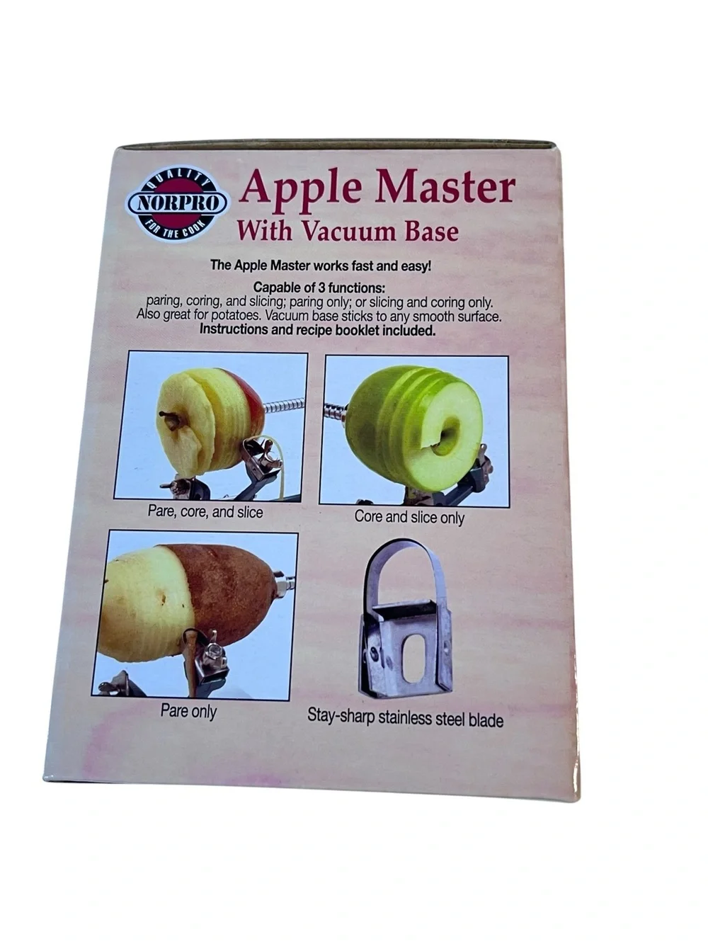 Norpro Apple Master with Vacuum Base