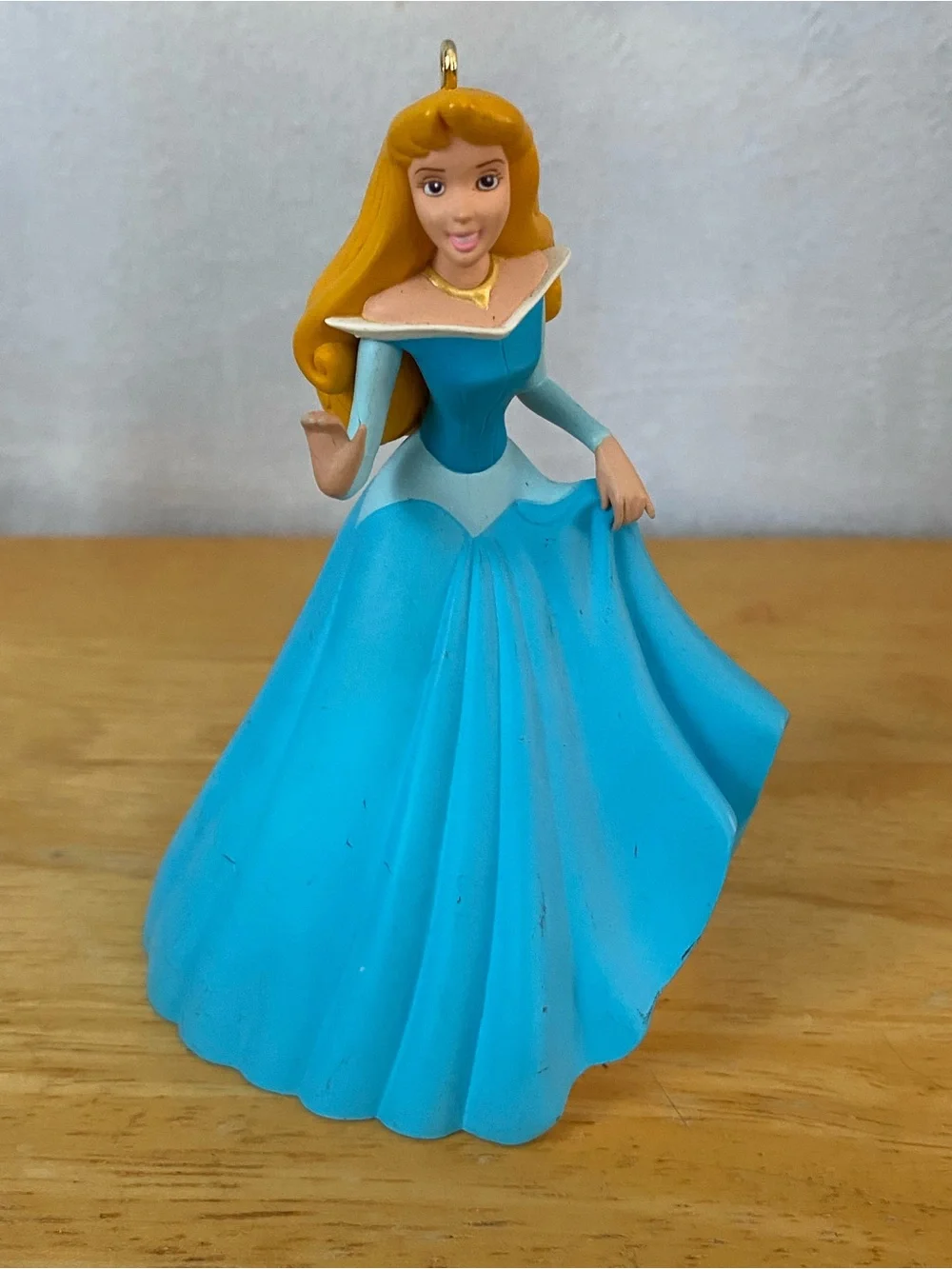 1998 Hallmark Princess Aurora Ornament with Fairies Mini Ornament