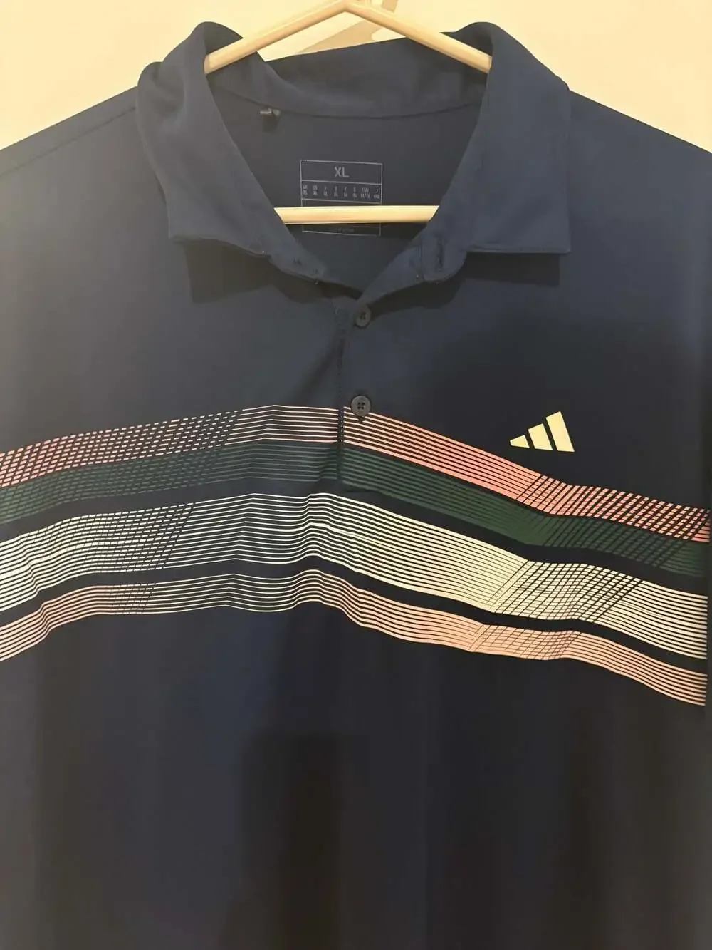 adidas polo navy