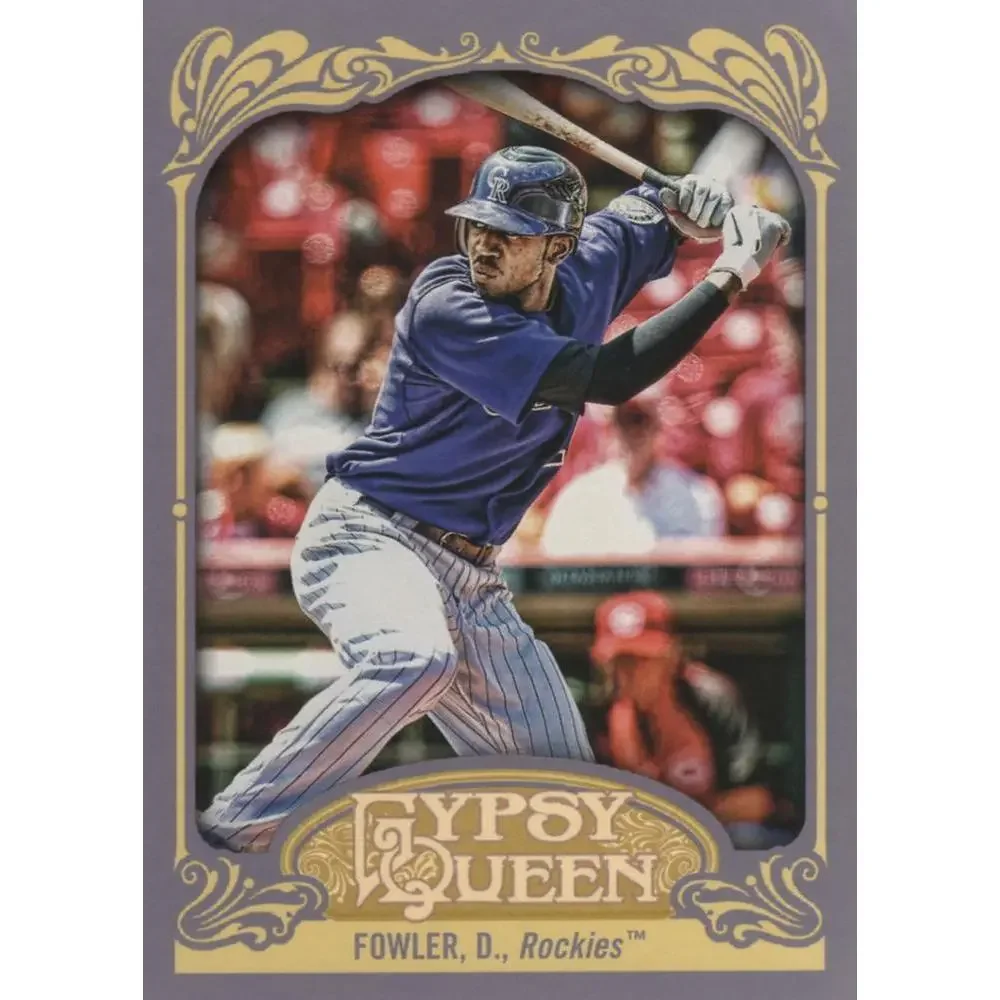 2012 Topps Gypsy Queen Dexter Fowler # 95 Colorado Rockies