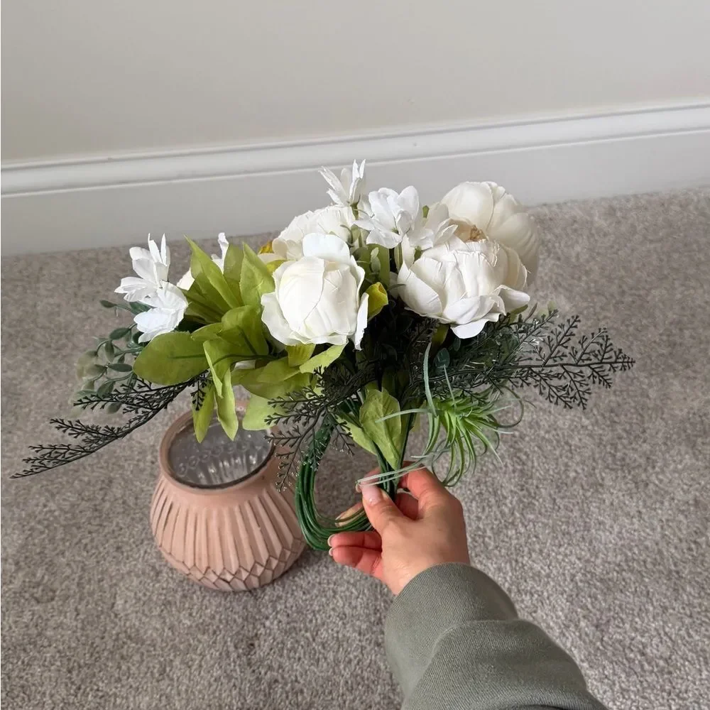 Pottery Barn elegant white