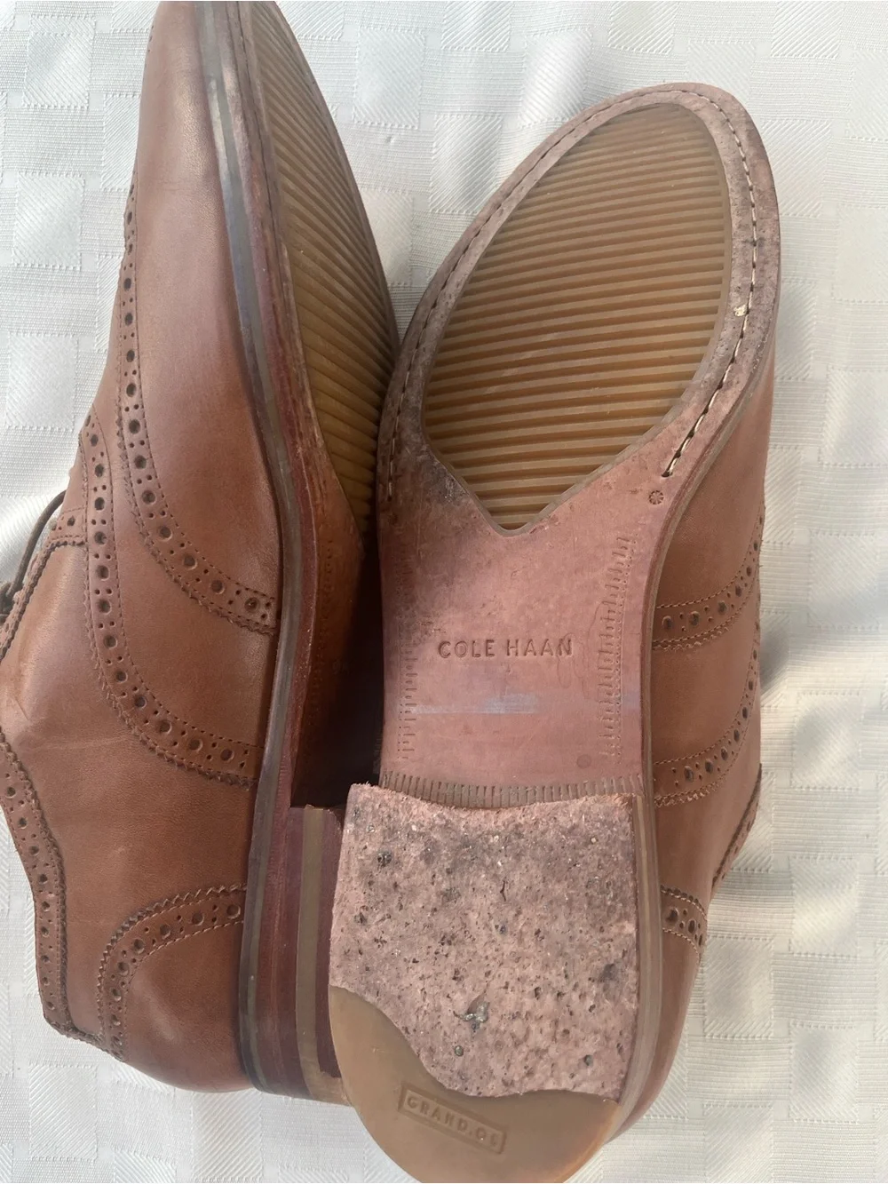 Cole Haan tan leather