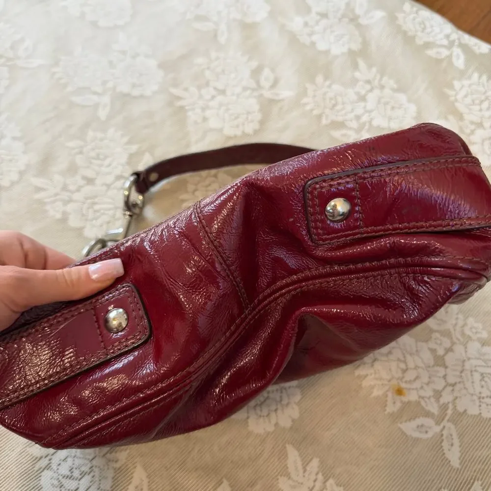 Coach poppy patent