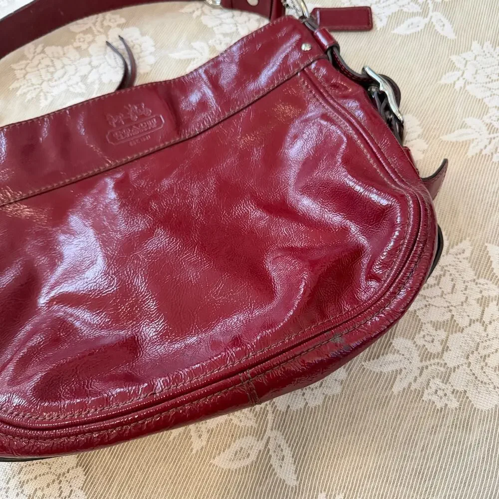 Coach poppy patent