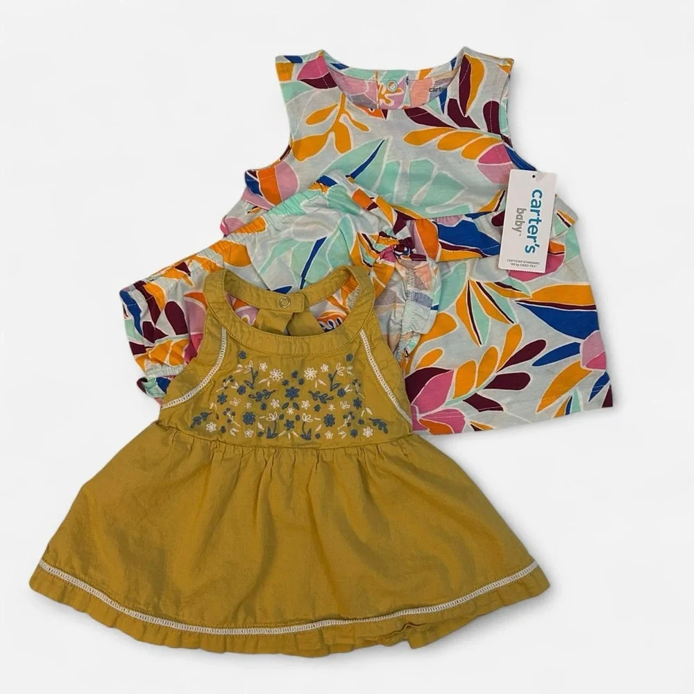 Bundle of 2 Baby Girl Items Size 6-9 Months