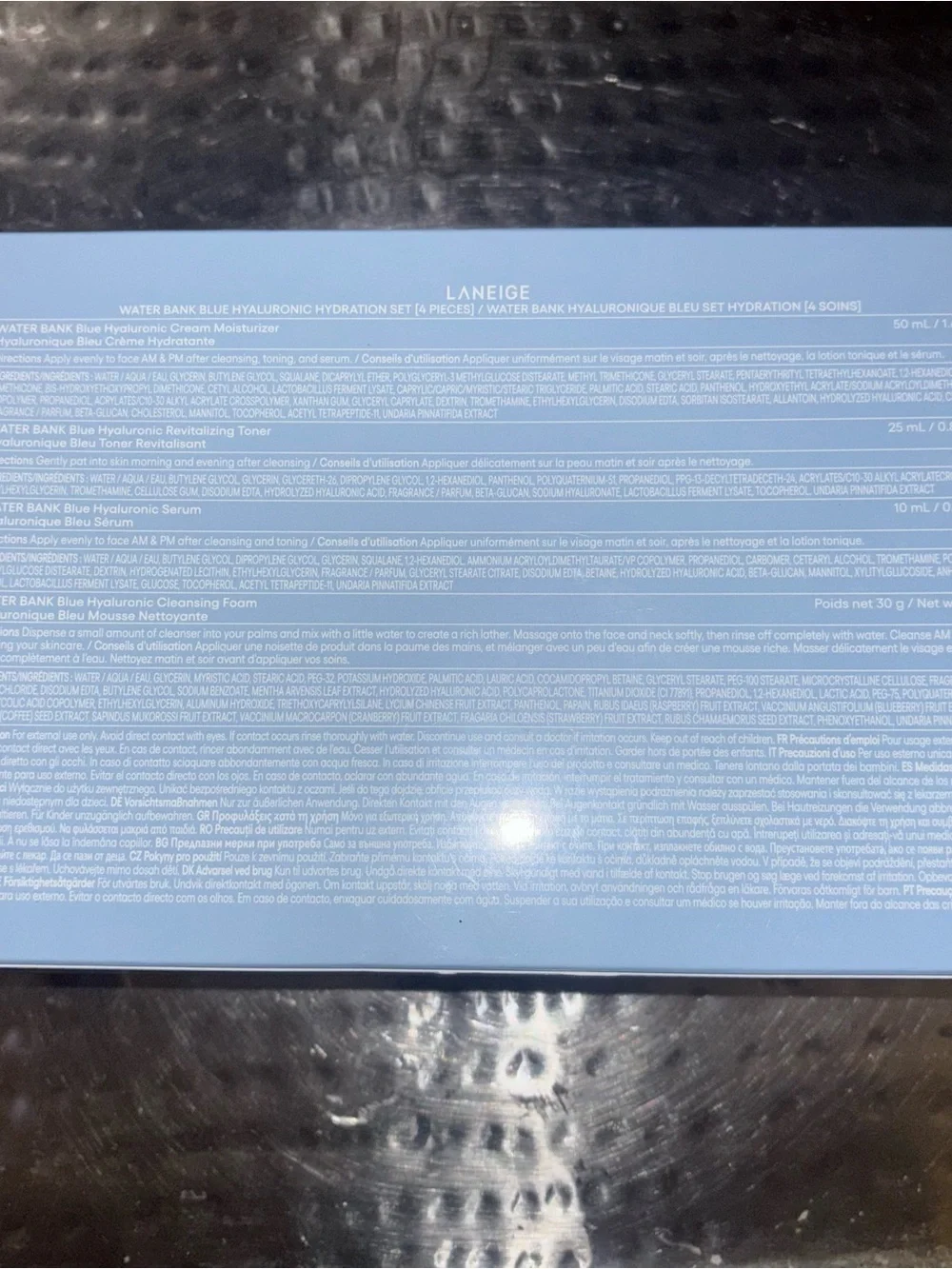 LANEIGE Water Bank Blue Hyaluronic Hydration Set