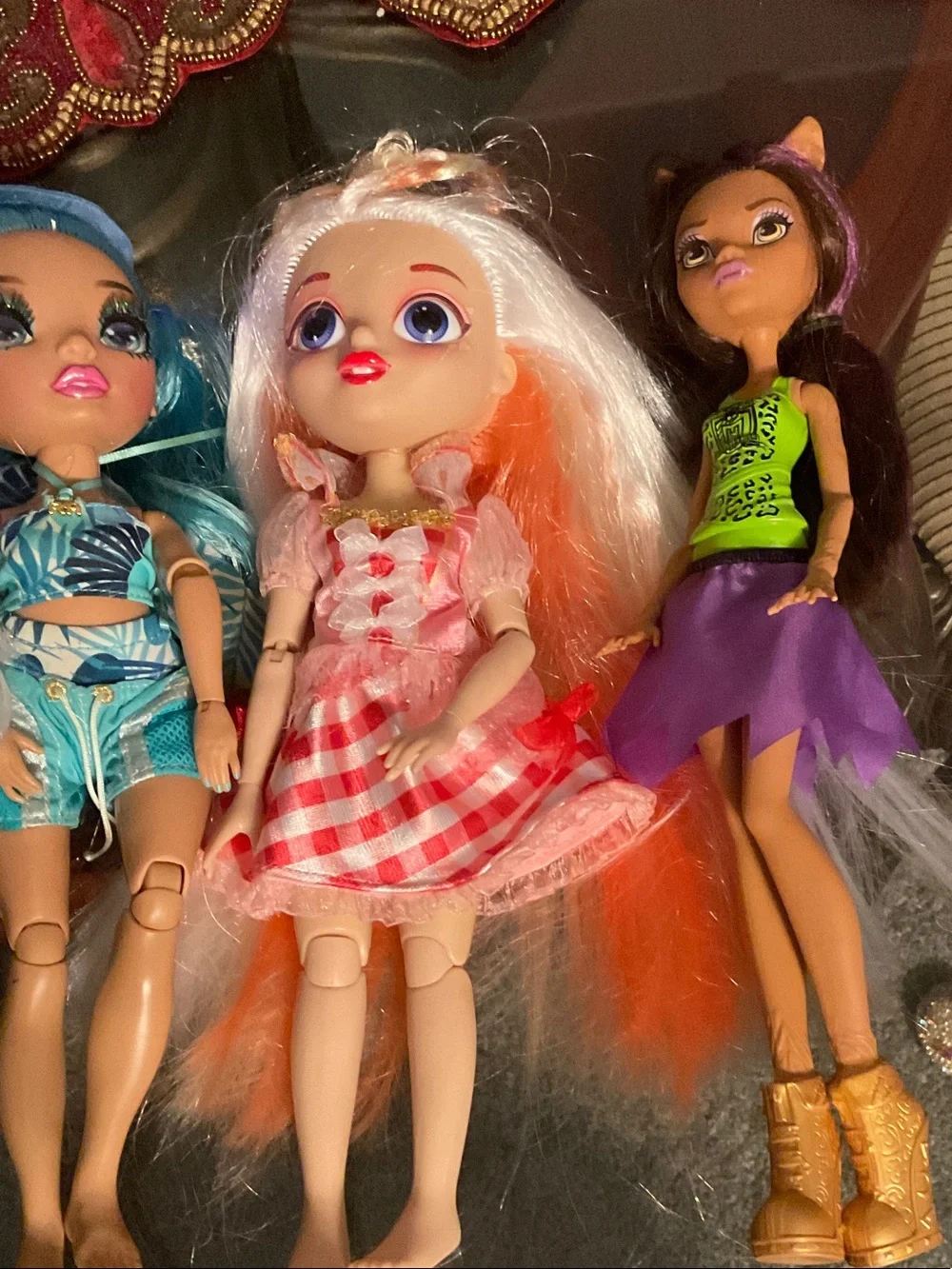 Rainbow fashion doll