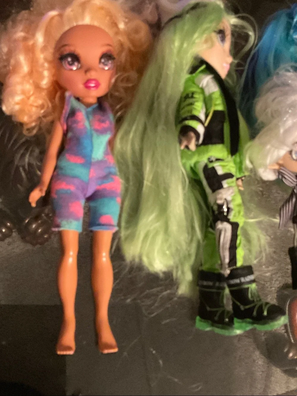 Rainbow fashion doll