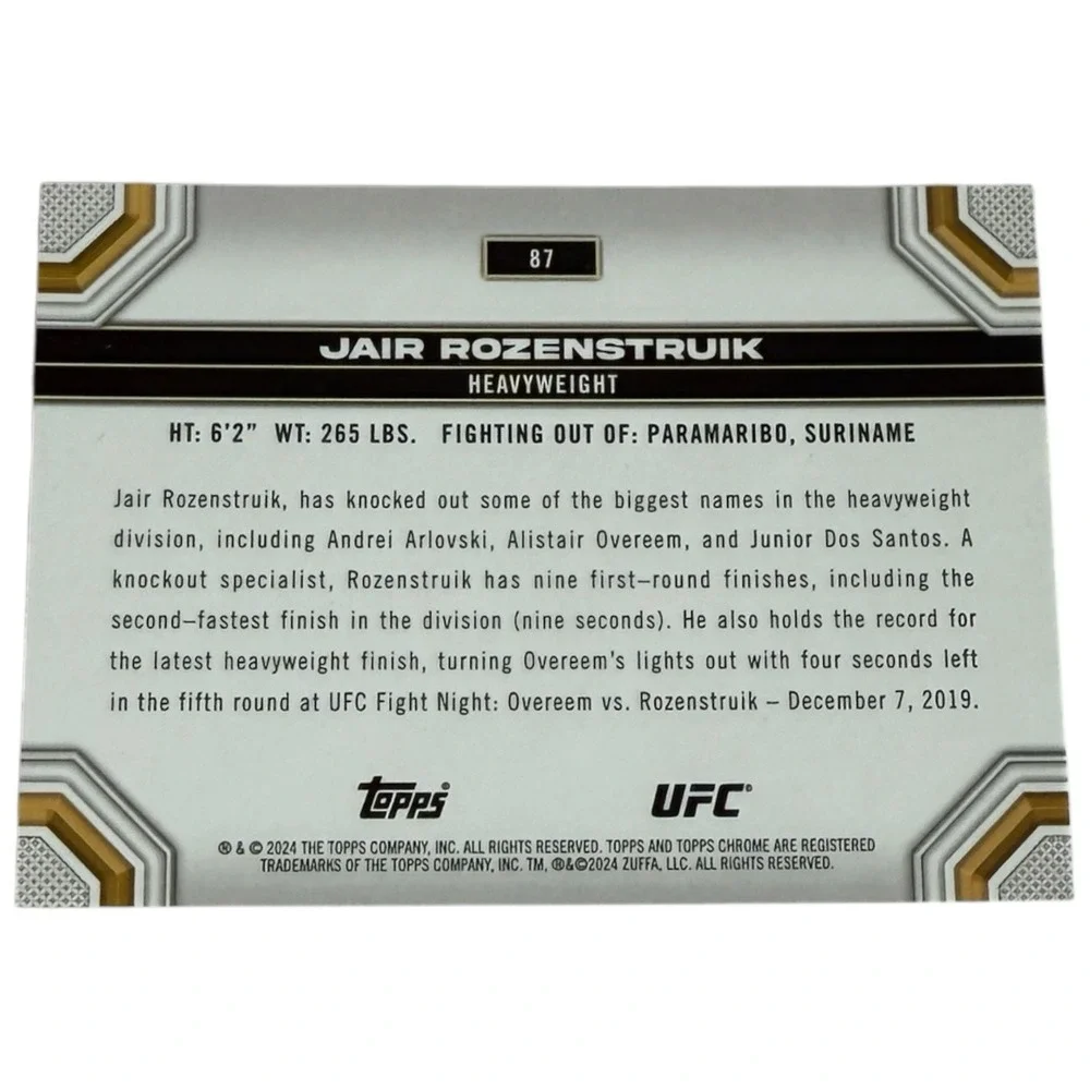 N/A ufc 2024 fractor