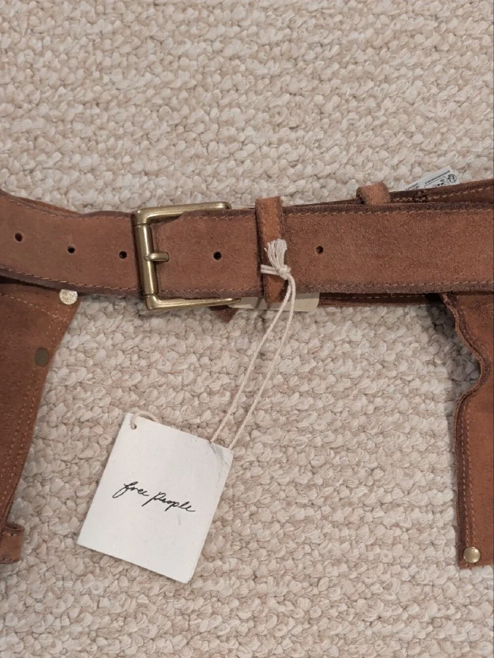 Free People suede utility
