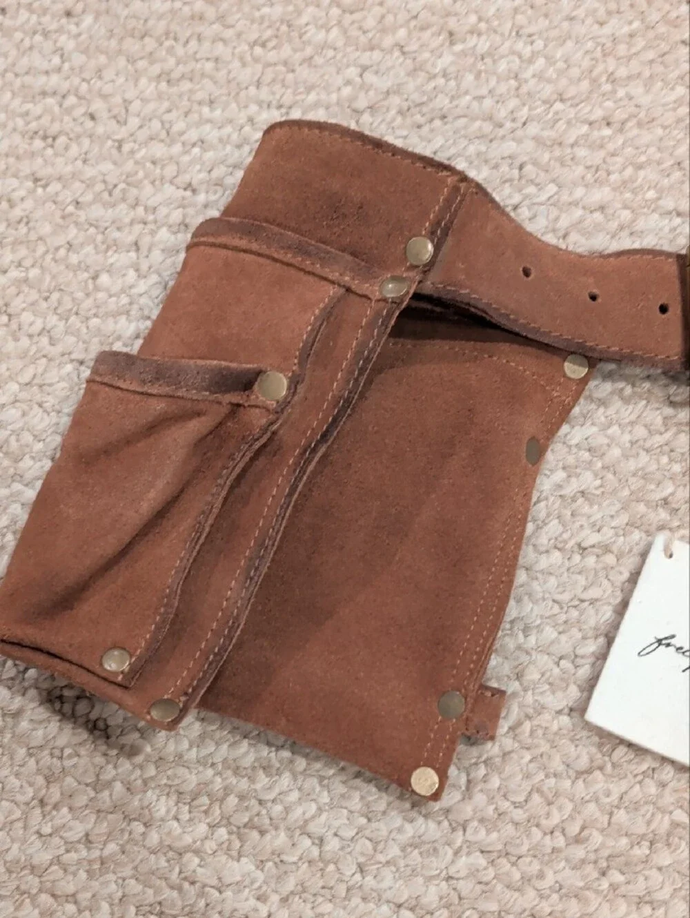 Free People suede utility