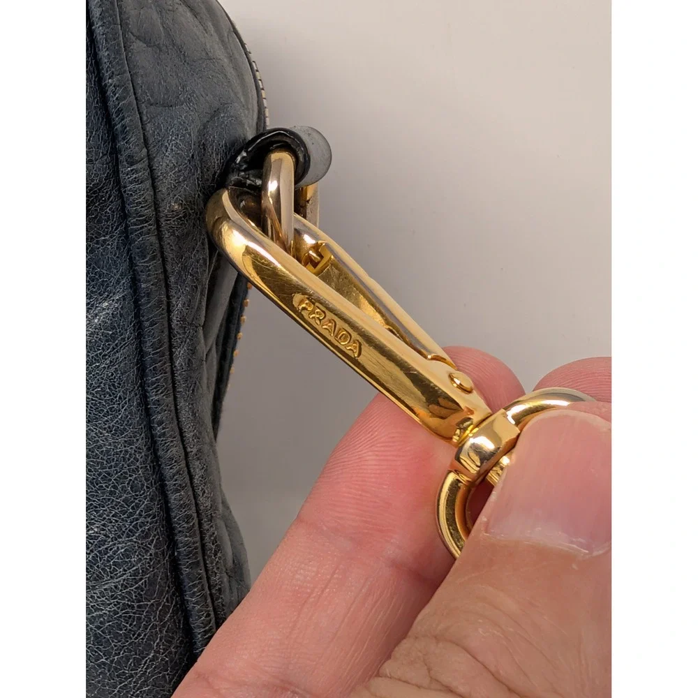 Prada bauletto satchel