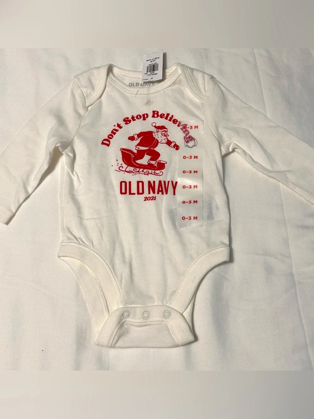 Old Navy month red