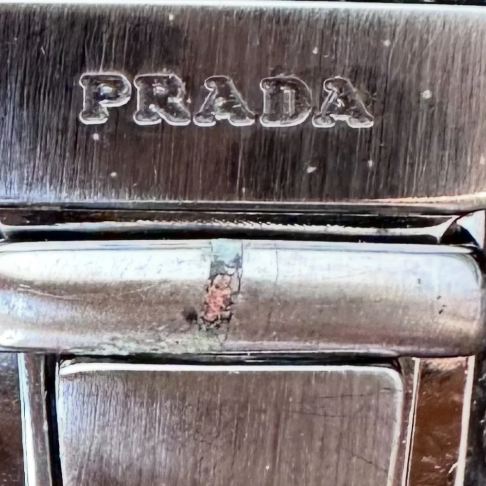 Prada sleek wallet