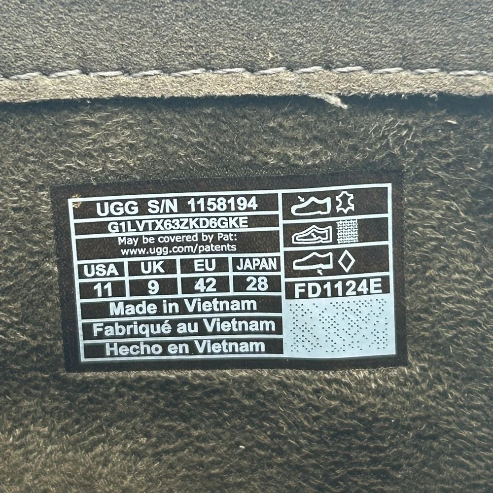 UGG brown suede