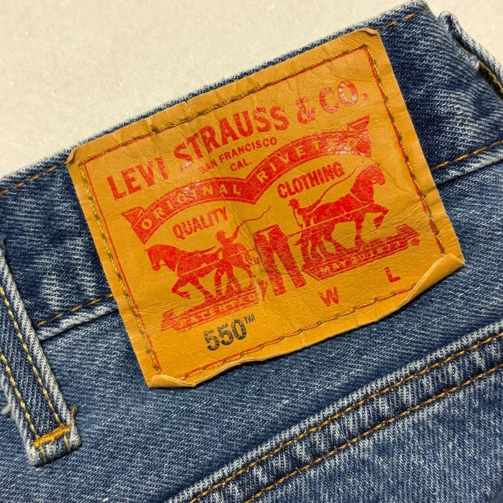 Levis 90s inseam dad