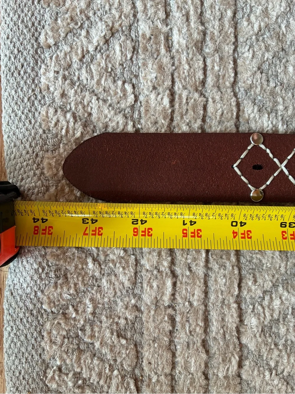 N/A brown leather