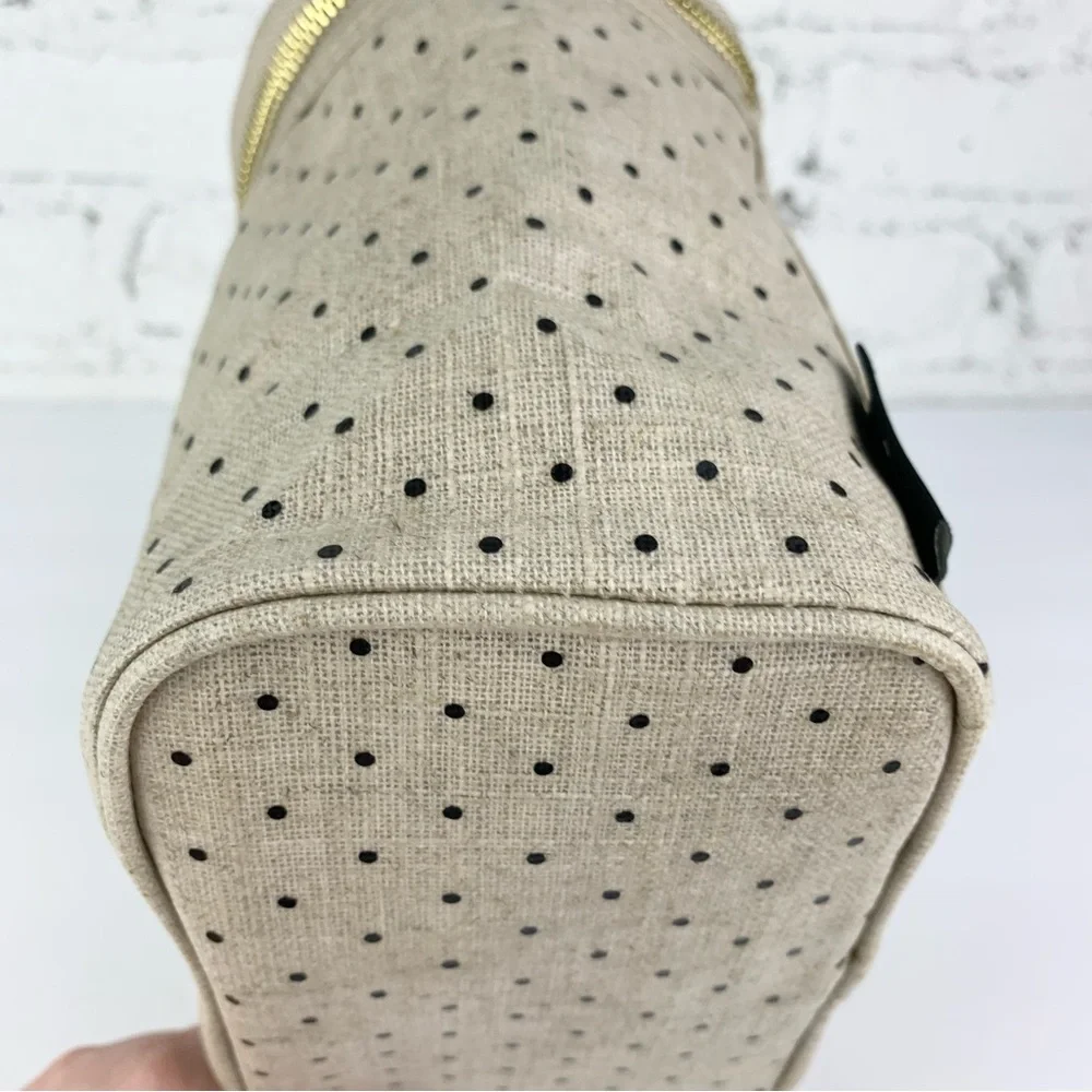 Kate Spade Polka Cot Beige Out To Lunch Lunchbox