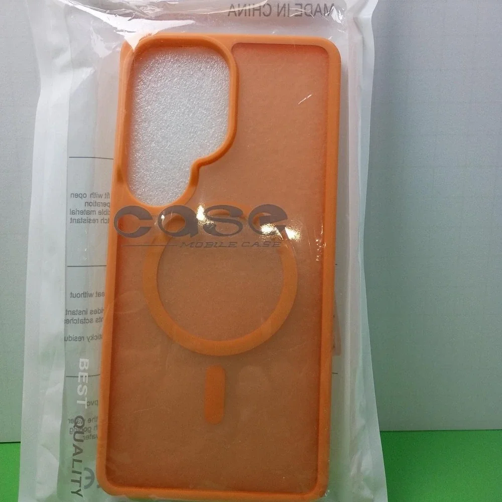 Orange Samsung S26 Ultra phone case Magsafe  New