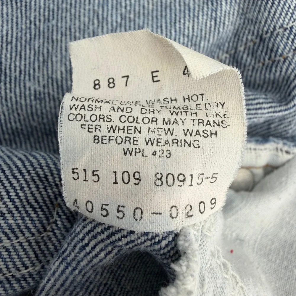 Levis authentic vintage