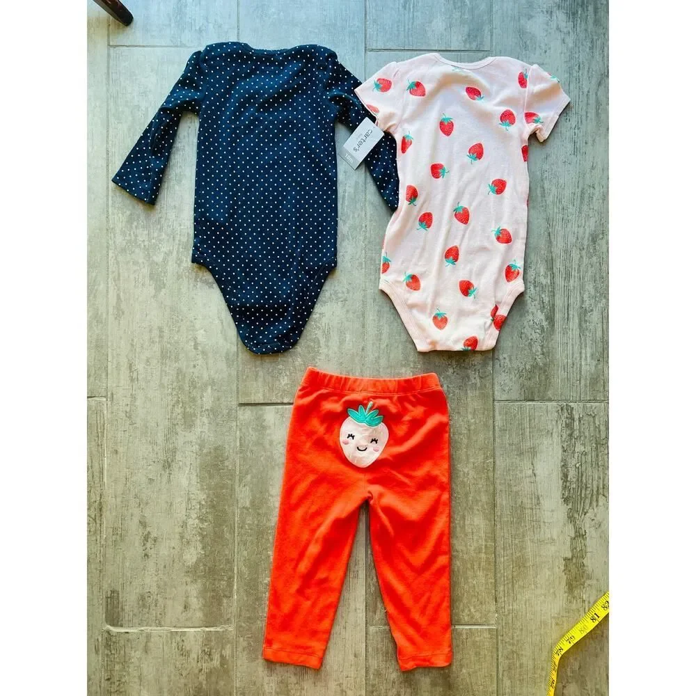 Carters strawberry polka