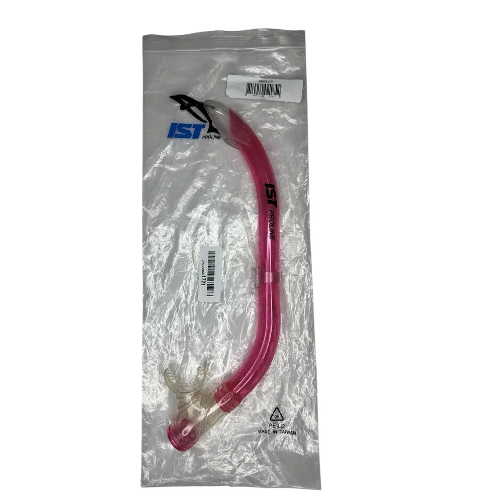 IST Proline‎ Pink Snorkel SNK8-CP Scuba Diving Snorkeling NEW